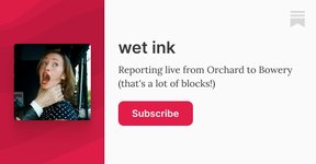 Thumbnail of wet ink | Eloise King-Clements | Substack