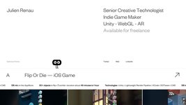 Thumbnail of Julien Renau - Senior Creative Technologist